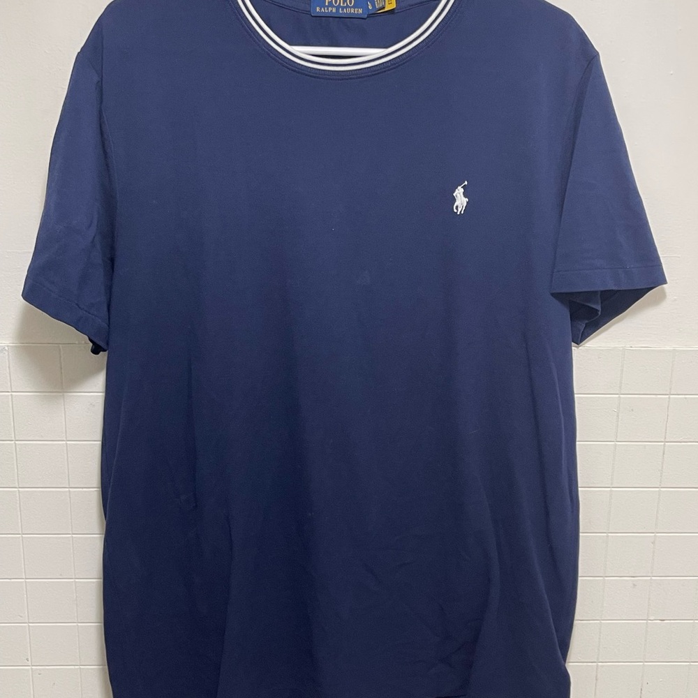 Ralph Lauren Men's Classic Blue Tee